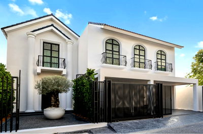 Houses for sale Sangkhom Songkhro Road : Call : 080-979-8999 Luxury Pool Villa 100 sq.wa, Soi Nakniwat 41 Lat Phrao, near Sky Train Yellow Line Lat Phrao 71 Station