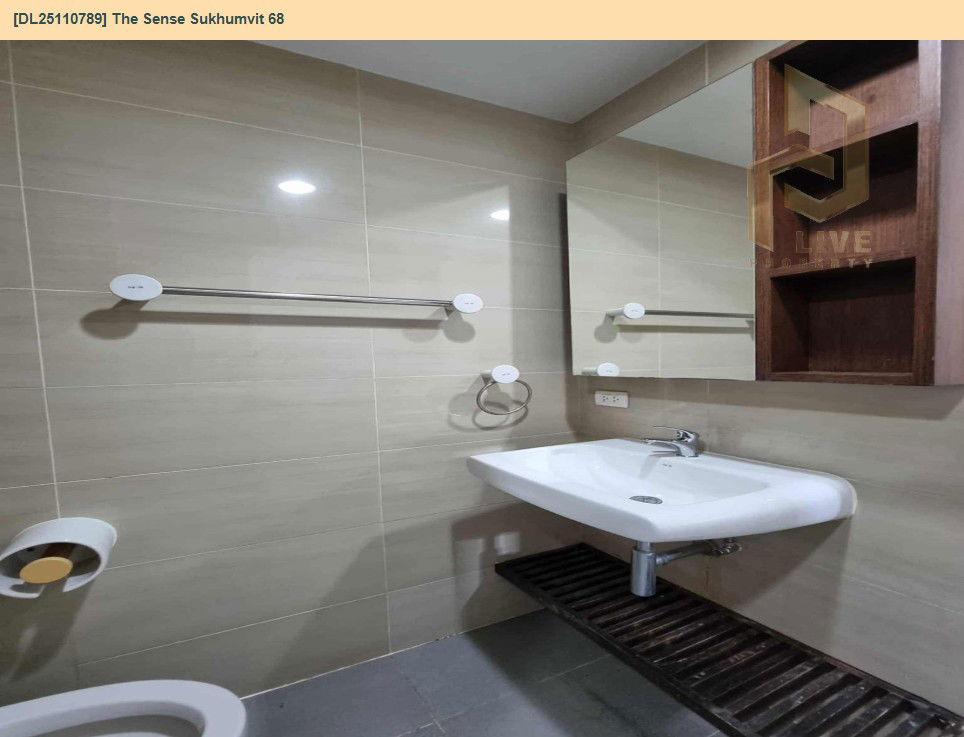 picture DL25110789 Condo for sale, The Sense Sukhumvit 68 near BTS Udom Suk, ready to move in, call urgently 0638692663 LineID @534wlwof - 9/13