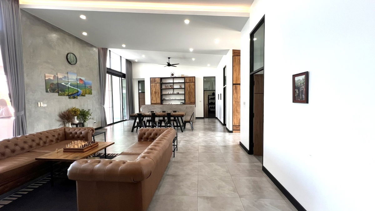 picture Single-storey detached house for sale 5 bedrooms, 4 bathrooms, 1 kitchen, 1 fitness room + pantry, 3 parkings. - 5/30