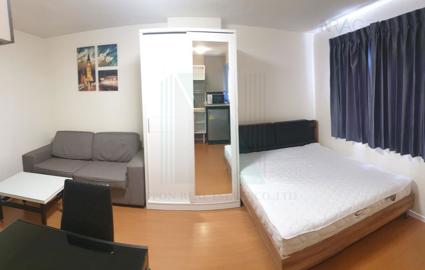 picture For Rent Condo LUMPINI CONDOTOWN ROMKLAO-SUVARNABHUMI Building A3, Floor 4,Studio, Room size 22.00 sqm - 1/8