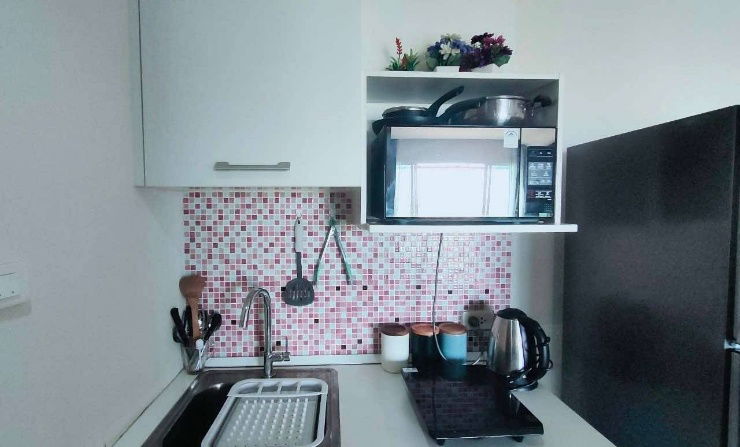 รูป ขายด่วนคาซ่าคอนโดช้างเผือกพร้อมเฟอร์ฯ ทำเลดีมาก ใกล้ศูนย์ราชการเชียงใหม่ , สนามกอล์ฟลานนา , ม.ราชภัฏชม. , เซนเฟส , นิมมาน , เมญ่า , มช. - รูปที่ 7/10