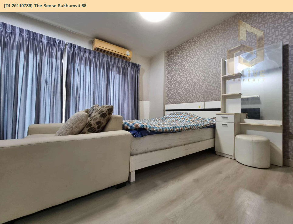 picture DL25110789 Condo for sale, The Sense Sukhumvit 68 near BTS Udom Suk, ready to move in, call urgently 0638692663 LineID @534wlwof - 10/13