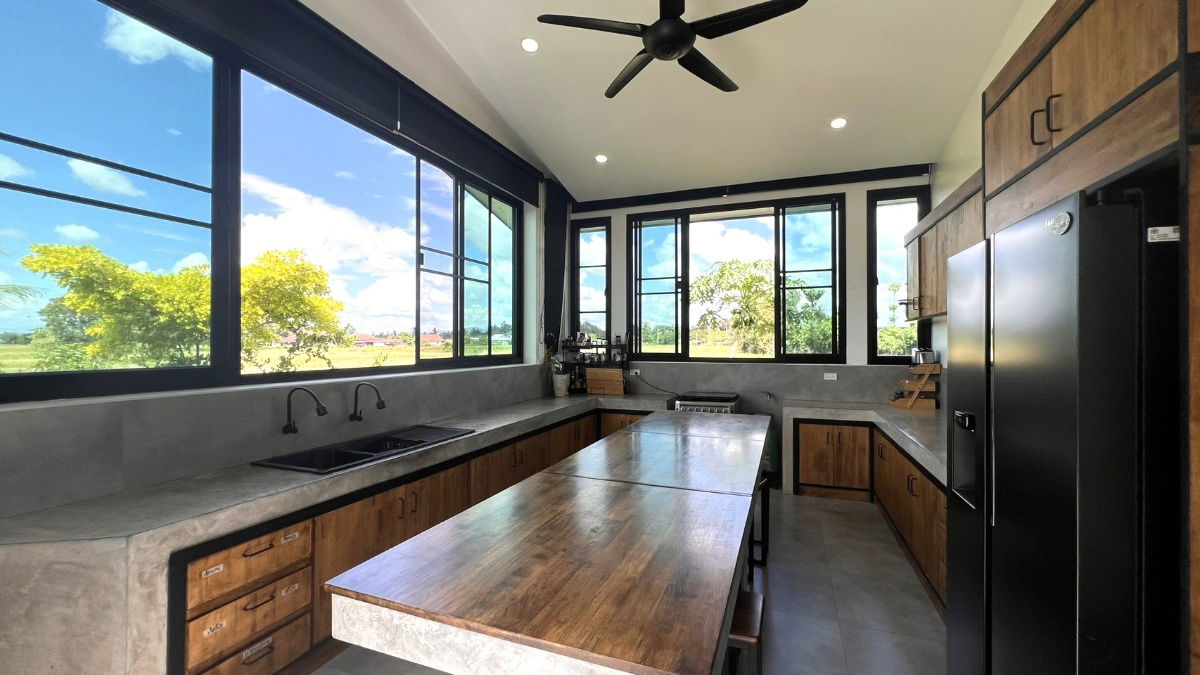 picture Single-storey detached house for sale 5 bedrooms, 4 bathrooms, 1 kitchen, 1 fitness room + pantry, 3 parkings. - 8/30