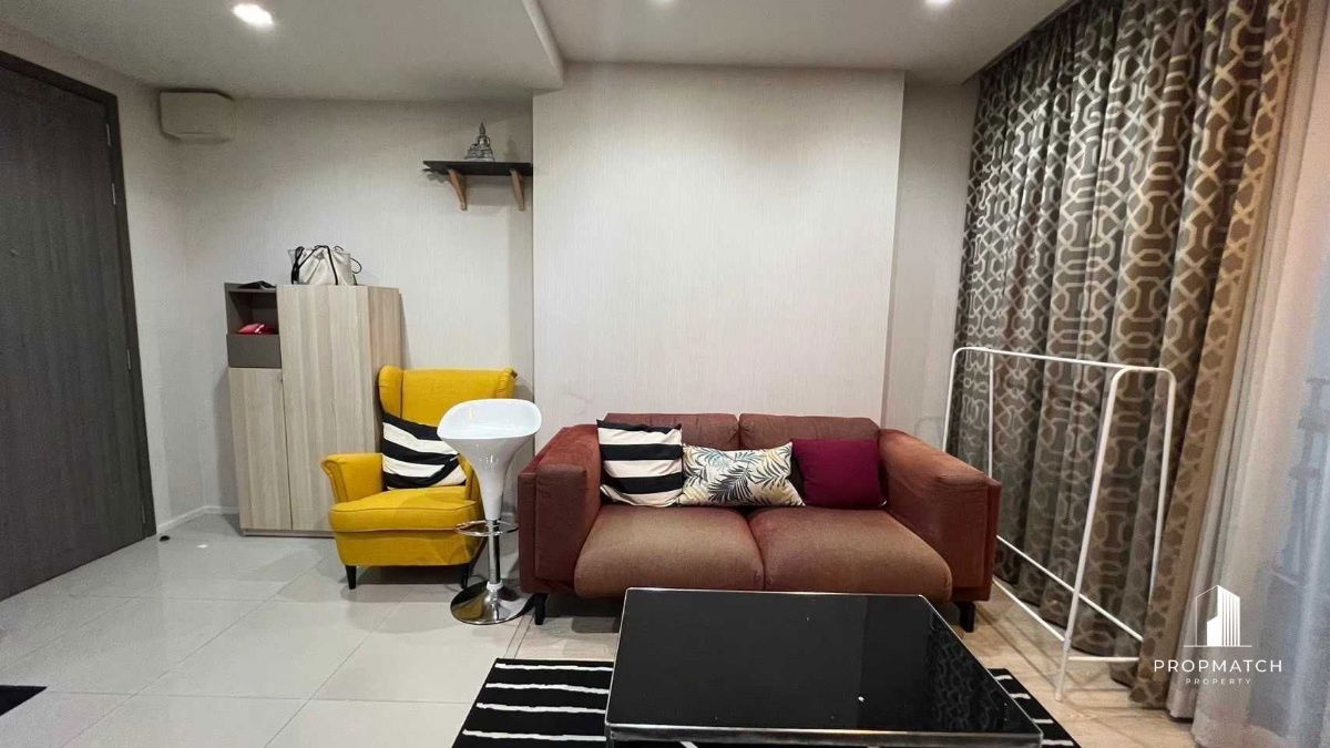 รูป PM021333✨Flash Deal ✨Quinn Ratchada 17 ( 1Bed 1Bath 45SQM.) แต่งครบพร้อมอยู่ !! เพียง 17,000 บาทต่อเดือน Tel.0981315848 @propmatch - รูปที่ 2/10