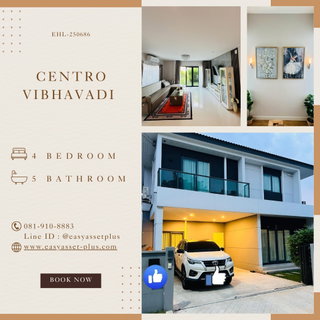 รูปภาพ EHL-250686 Two-story house for rent in CENTRO Vibhavadi