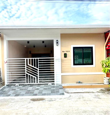 ขายทาวน์โฮม : ฟรีโอน! ทาวน์เฮ้าส์ชั้นเดียว พฤกษา 3 วัดลาดปลาดุก | 3 นอน ตกแต่งใหม่ มีรถตู้ผ่าน | 1.35 ลบ.