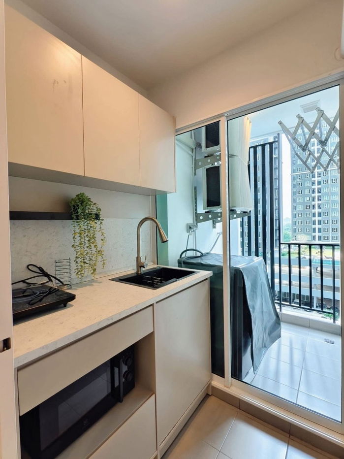 รูป 🍀ให้เช่าคอนโด Regent home bangna ใกล้ BTS บางนา ห้องสวย เฟอร์ครบ เช่าเพียง 12000-  - รูปที่ 8/10