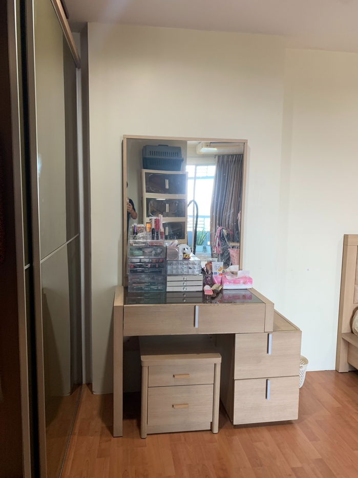 picture Condo for Rent – Lumpini Ville Sukhumvit 77 Building 2, 11th Floor | 2 Bedrooms, 2 Bathrooms | 65.5 sq.m. Near BTS On Nut | City View Pet allowed. - 5/30