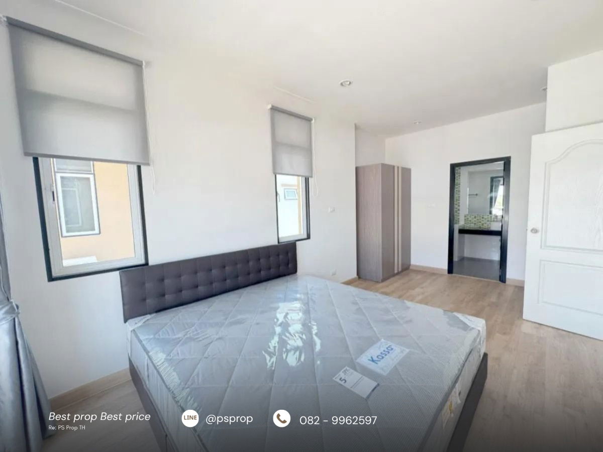 รูป 📢ให้เช่า หมู่บ้านอรินสิริ บางแสน หนองมน🏡 ทาวน์โฮม 2 ชั้น พร้อมเข้าอยู่  #HR0047 - รูปที่ 8/14