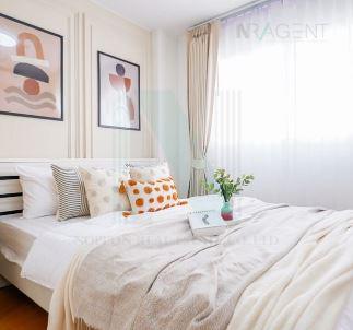 picture Condo for sale, Condo Lumpini Town Rattanathibet, 1 bedroom, 4th floor, Building B1, near Nonthaburi Chest Nursing College. - 7/8