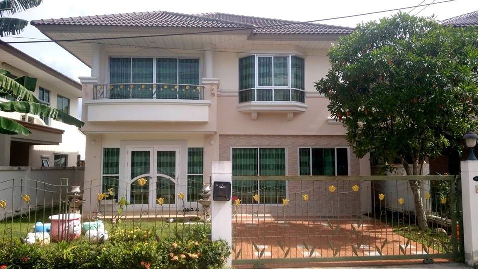 รูป ให้เช่าบ้านเดี่ยว 2 ชั้น พร้อมอยู่ ปาล์มสปริงส์ 3 สายสนามบินหาดใหญ่ ทำเลดีน้ำไม่ท่วม 1,000% - รูปที่ 1/5