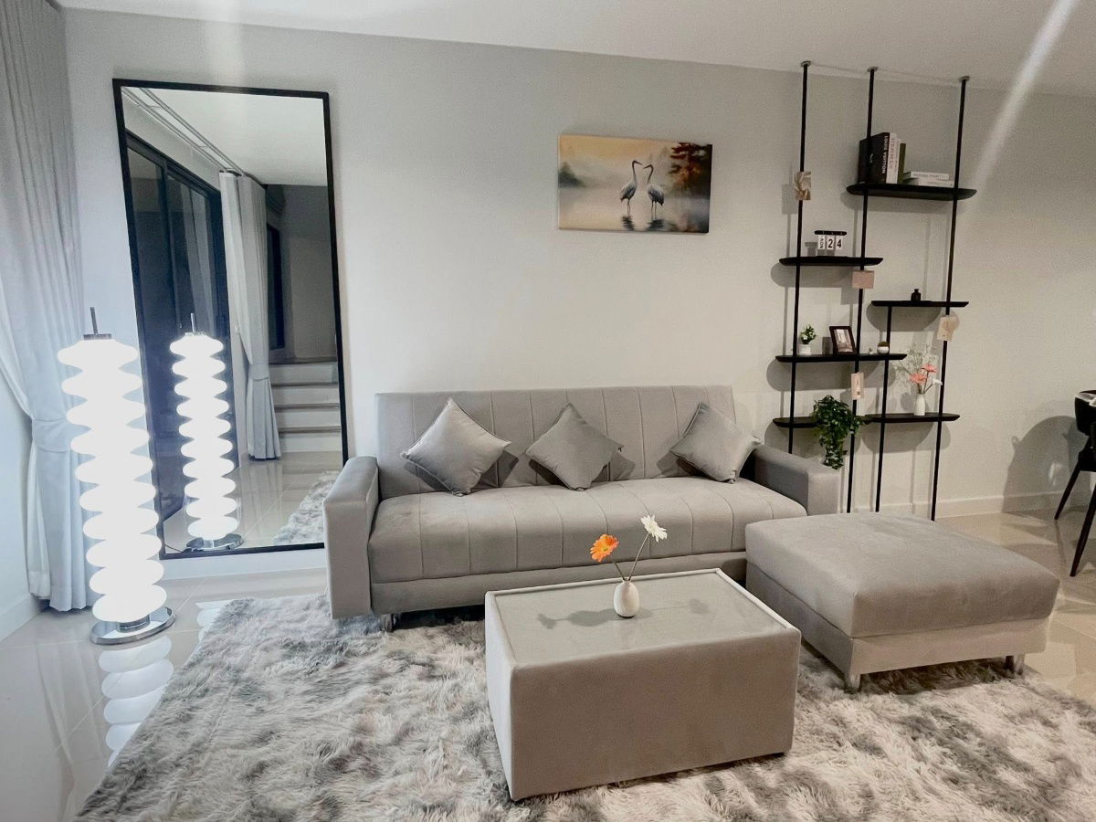 picture 🏡✨ Urgent Rent! Brand New 2.5-Story Townhome – Pleno Sukhumvit–Bangna 4 Prime Location Behind MEGA Bangna (157 sqm) Smart Home + Fully Furnished 💥 - 3/15