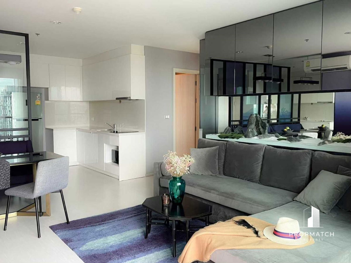 รูป PM012982✨Flash Deal ✨ Rhythm Sukhumvit 42 ( 2Bed 2Bath 77.93SQM.) แต่งครบพร้อมอยู่ !! เพียง 53,000บาทต่อเดือน Tel.0981315848 @propmatch - รูปที่ 4/22