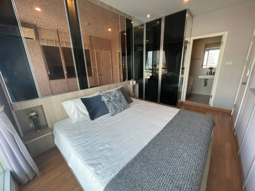 picture 🟢Condo For Rent 🟢Lumpini Place Ratchada - Sathu Location Rama 3 Fully-Furnished 1 bedroom 1 bathroom HOT!! - 3/8