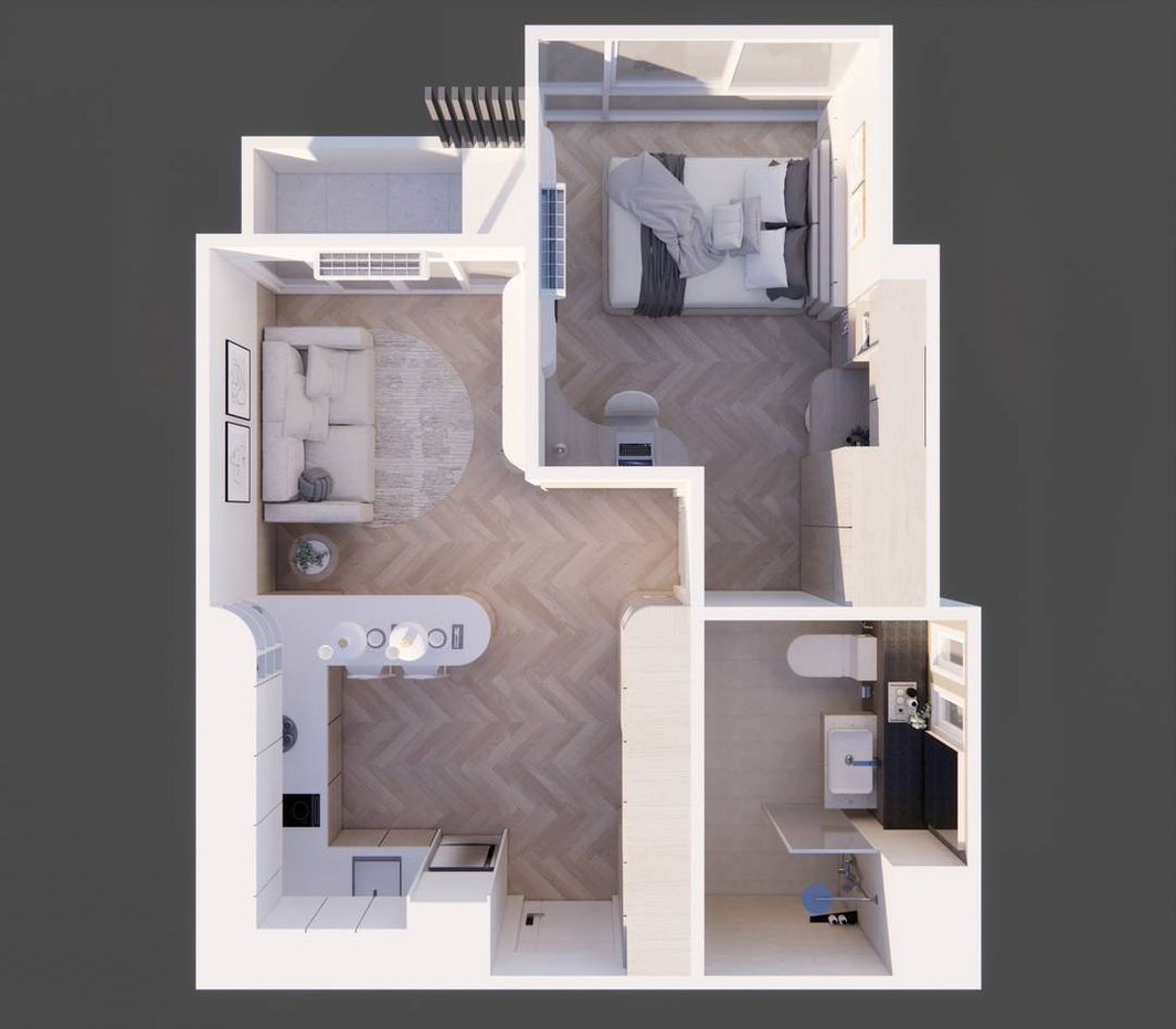 picture Oneplus Klongchol 3 For Sale ! Mountain view ,1bed ,Near Nimman, Maya ,cmu - 7/9