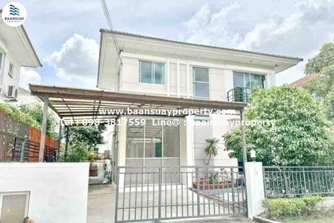 ให้เช่า บ้านเดี่ยว 2 ชั้น ถนนรังสิต-นครนายก คลอง 3 ใกล้โรงพยาบาลบางปะกอก-รังสิต 2