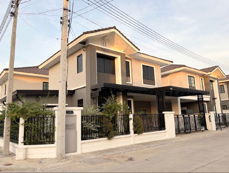 รูป ให้เช่าบ้าน Verzo วงแหวน – ลำลูกกา อยู่ลำลูกกาคลอง6 ใกล้กับทางด่วนถนนกาญจนาภิเษก - รูปที่ 1/10