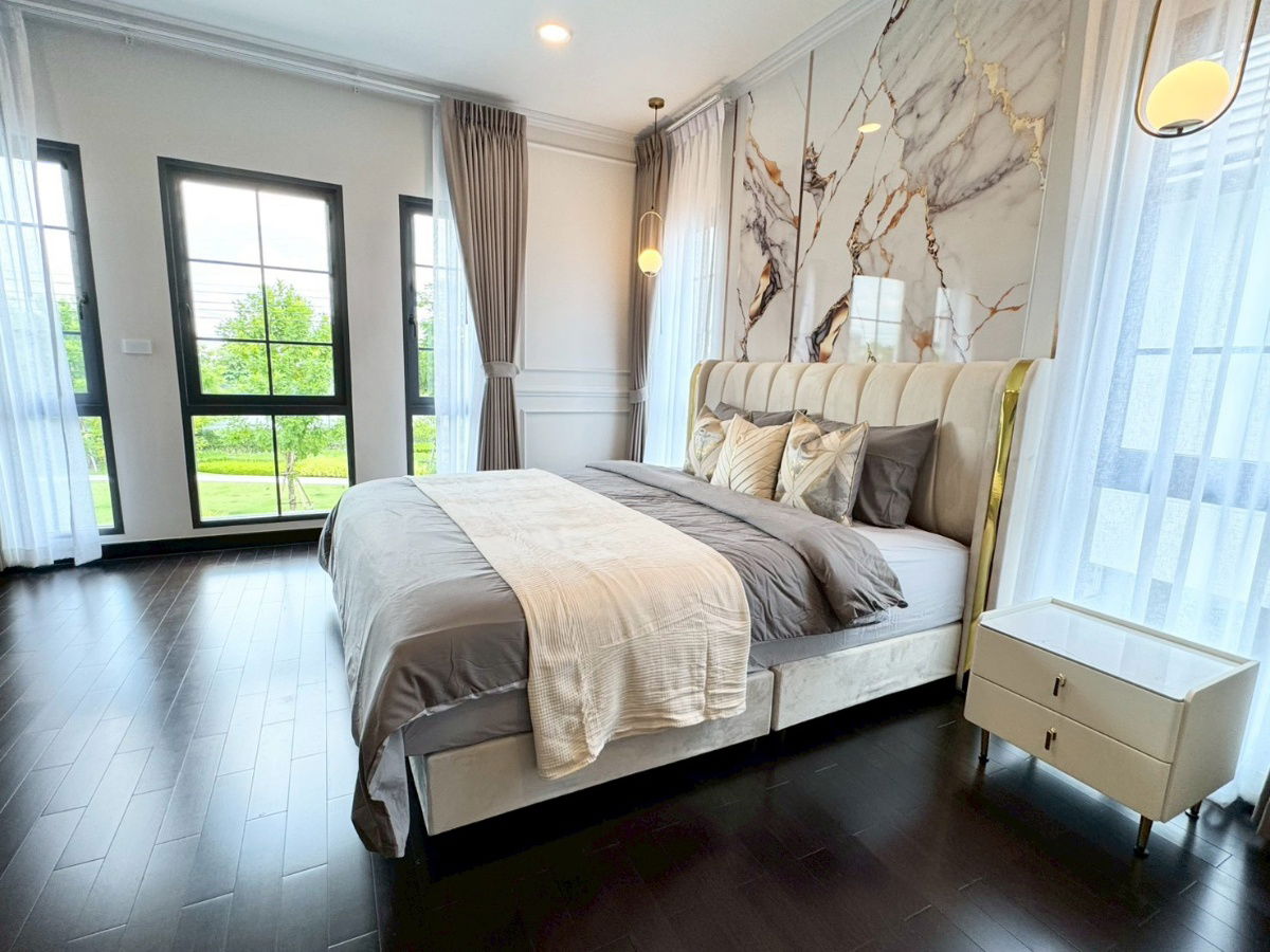 รูป EHL-250681 🌳 THE CITY BANGNA2 – แปลงสวยที่สุด หน้าสวน! บ้านใหม่ไม่เคยเข้าอยู่ ให้เช่า ✨ - รูปที่ 35/37