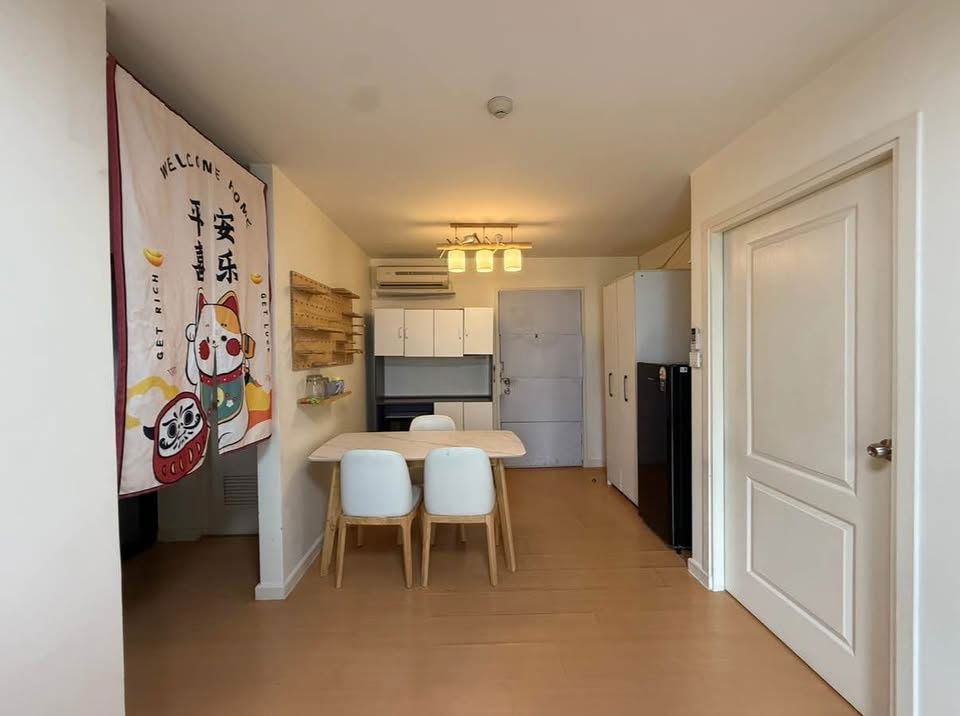 รูป ให้เช่า ไอ คอนโด เสรีไทย สุขาภิบาล2 แบบ 2ห้องนอน พร้อมอยู่📲097-2161939 - รูปที่ 1/7