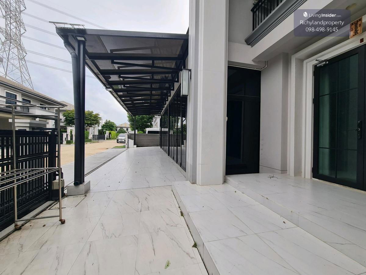 picture Single house for sale, Setthasiri Chaengwattana-Prachachuen 2, large house, corner unit, 122.5 sq m. - 26/32