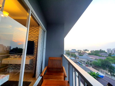 Condos for sale : For sale! The Patio  Condominium building B , Bangsaen 099-4265469