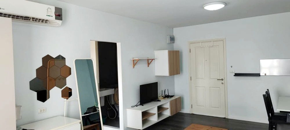 รูป คอนโดให้เช่า ดีคอนโด แคมปัส รีสอร์ท บางนา (แต่งครบครัน!!!) ใกล้ ม.เอแบค - รูปที่ 3/6