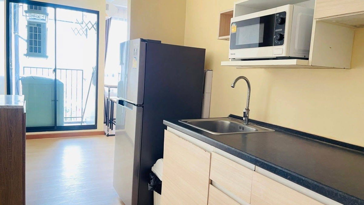 รูป ให้เช่า J Condo สาทร - กัลปพฤกษ์ 🏡 ห้องใหญ่ 38 ตรม มีเครื่องซักผ้า พร้อมอยู่‼️#ตอบแชทไว 🔥🔥 รหัส C374 - รูปที่ 5/10