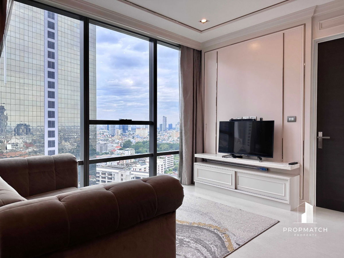 รูป PM033186✨Flash Deal ✨ The Bangkok Sathorn ( 1Bed 1Bath 64SQM.) แต่งครบพร้อมอยู่ !! เพียง 45,000 บาทต่อเดือน Tel.0981315848 @propmatch - รูปที่ 2/16