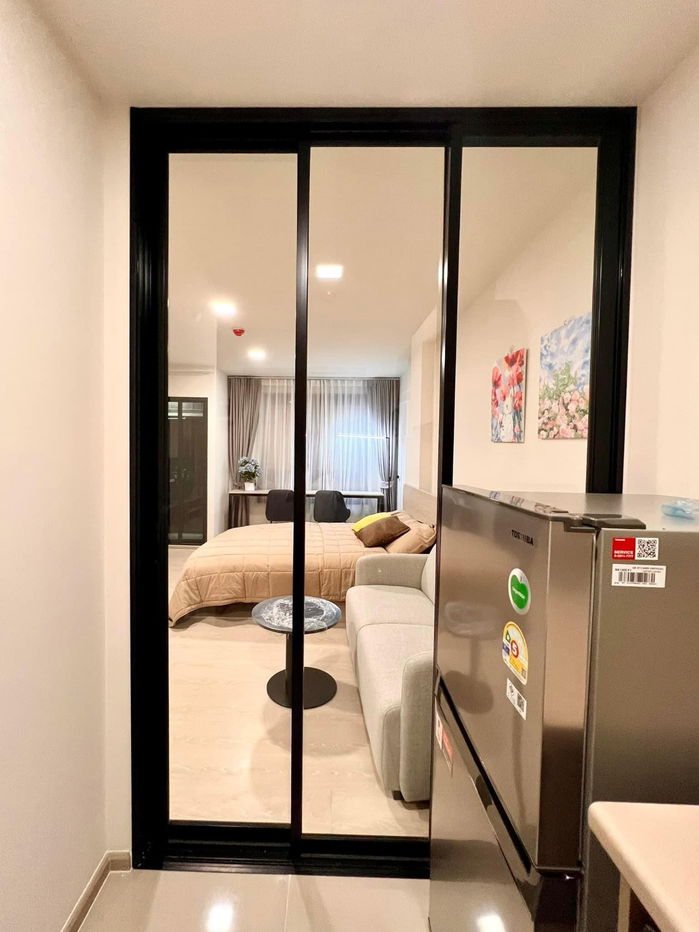 รูป 📣ให้เช่า 💎 Dcondo Hype ตรงข้าม ม.กรุงเทพ✨ 🛒มีร้านสะดวกซื้อ 7-11 หน้าคอนโด 🚌มีรถตู้รับ-ส่ง ม.กรุงเทพ และมีสะพานลอยข้ามไปม.กรุงเทพ - รูปที่ 2/9