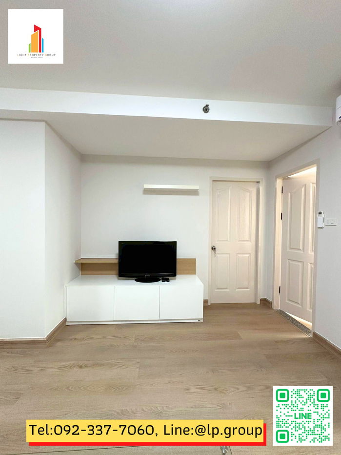 picture Large Renovated Room for Rent — Spacious Area   “City Home Tha Phra Intersection”     Close to MRT Tha Phra, Safe, Convenient Travel, Fully Furnished - 4/16