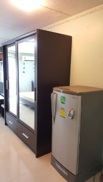 รูป ให้เช่าคอนเลจวิวคอนโด ศรีราชา 28 ตรม. 4,500 บาท รวมค่าส่วนกลางแล้ว พร้อมเฟอร์นิเจอร์ครบ พร้อมเข้าอยู่   - รูปที่ 3/9