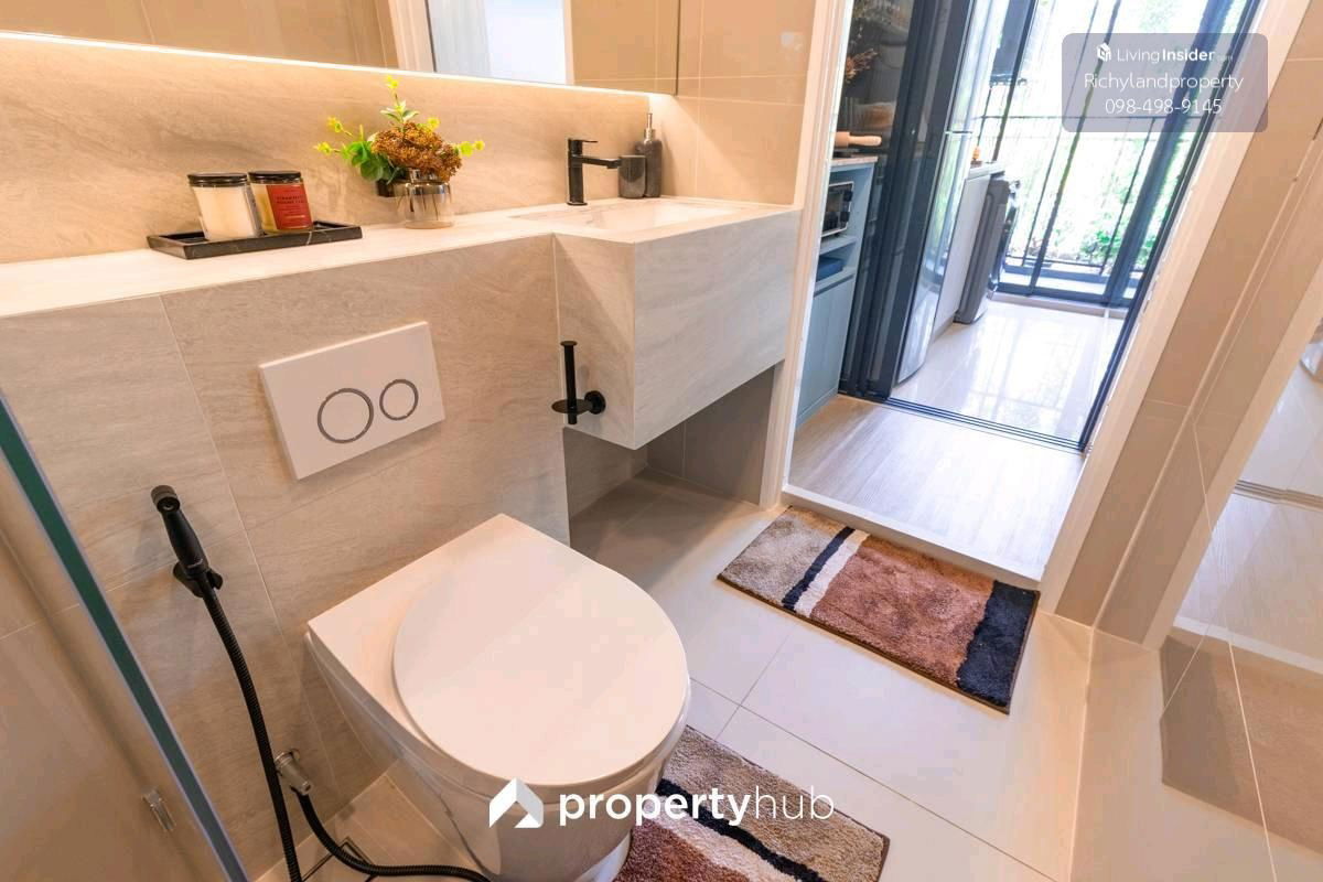 รูป ขายดาวน์ Origin play บางขุนนท์ One Bed 28 ตร.ม ชั้น 12 Pet friendly ส่วนลด 3 แสน หลังโอนกรรมสิทธิ์ - รูปที่ 5/16