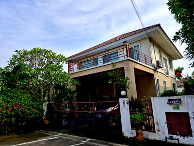 Houses for sale Nakhon Pathom : Single detached house, 85 sq. wah, near Mahidol University – Arpakorn 2 Village, Salaya