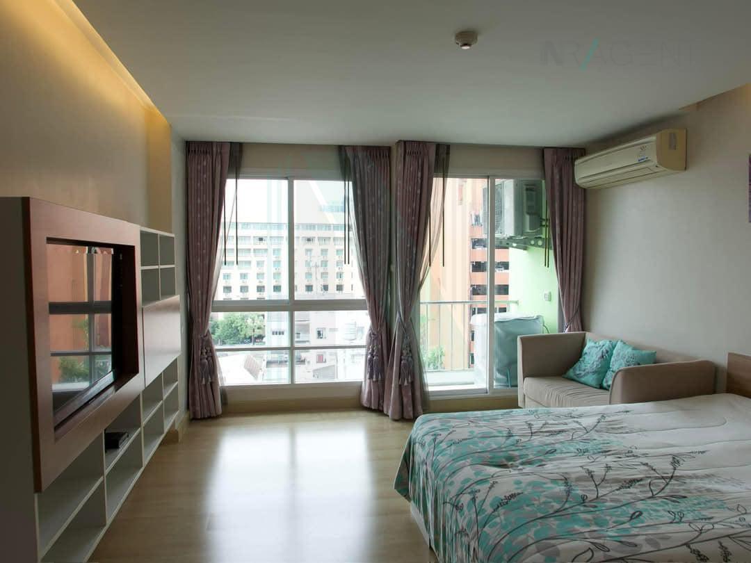 picture For Rent Condo EMERALD RESIDENCE RATCHADA Building A, Floor 8,Studio, Room size 32 sqm - 1/8