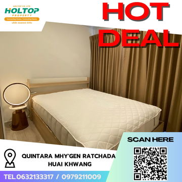 #R7905 🎉 301168 Condo for rent QUINTARA MHy'GEN RATCHADA - HUAI KHWANG 