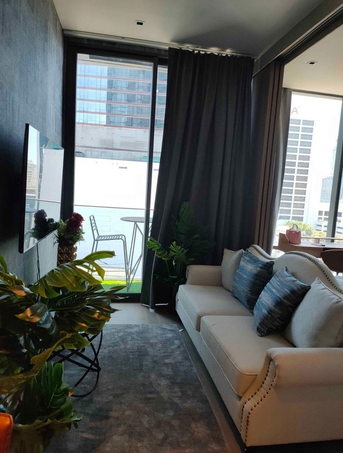 picture ST231 For Rent – Ashton Silom Luxury 1 Bedroom Condo in Prime Silom CBD Only 350 meters from BTS Chong Nonsi - 3/12