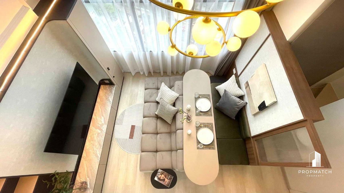 รูป PM035180✨Flash Deal ✨KnightsBridge Prime Sathorn ( 1Bed 1Bath 37SQM.) แต่งครบพร้อมอยู่ !! เพียง 34,000 บาทต่อเดือน Tel.0981315848 @propmatch - รูปที่ 2/7