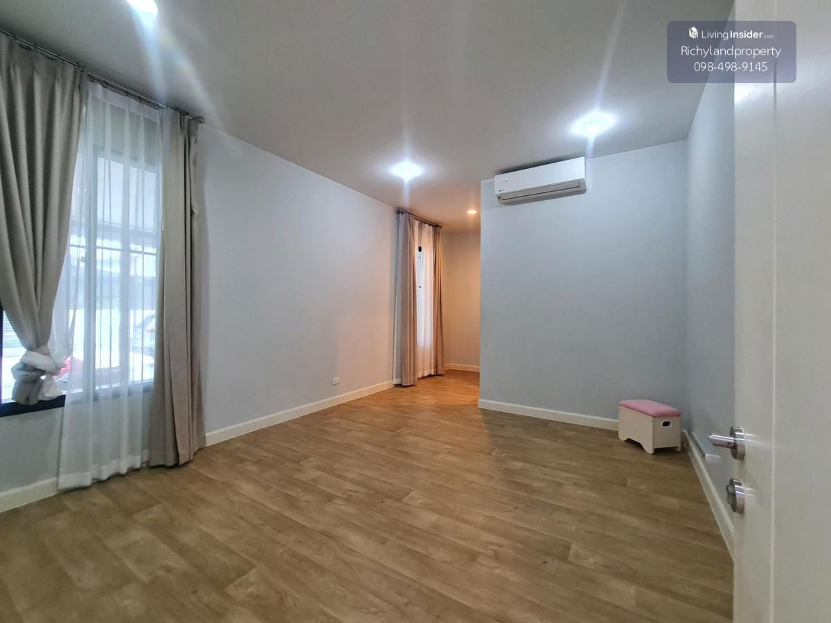 picture Single house for sale, Setthasiri Chaengwattana-Prachachuen 2, large house, corner unit, 122.5 sq m. - 2/32