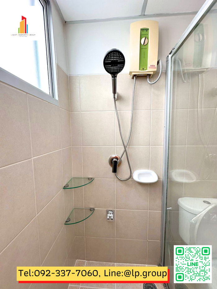 picture Large Renovated Room for Rent — Spacious Area   “City Home Tha Phra Intersection”     Close to MRT Tha Phra, Safe, Convenient Travel, Fully Furnished - 14/16