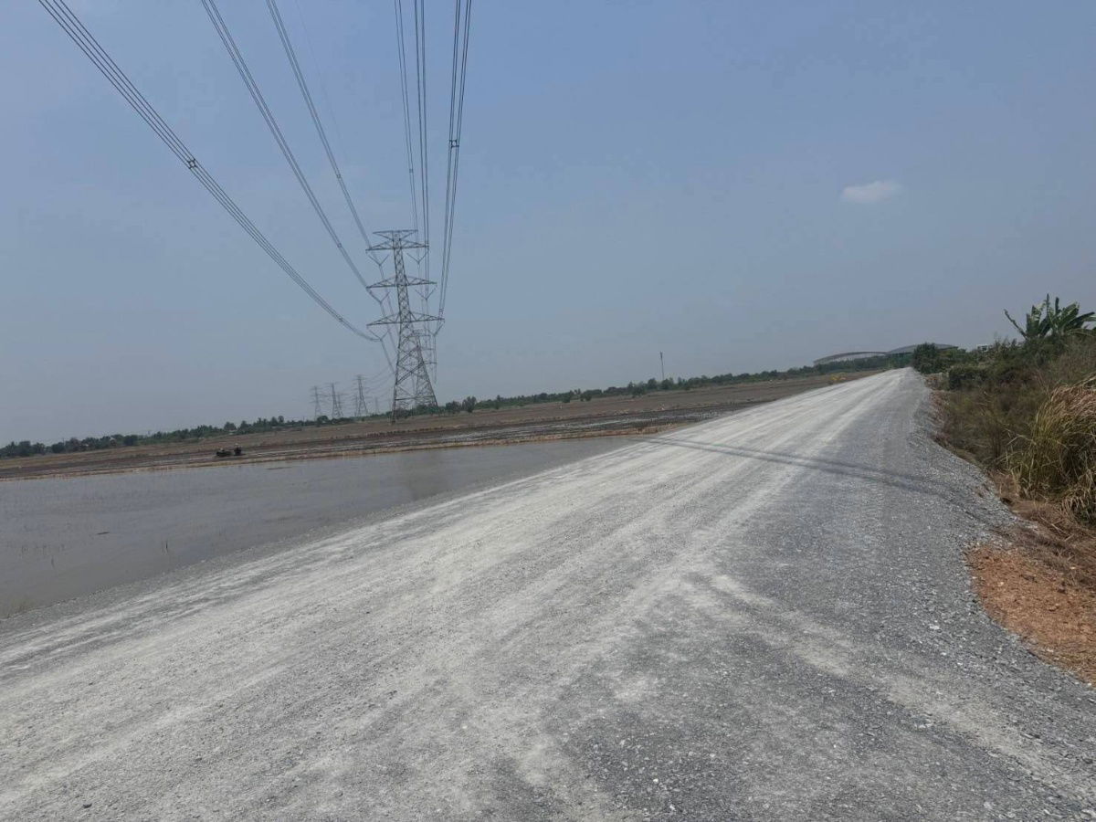 picture Cheapest in Khun Si Sai Noi, Nonthaburi, good investment, profitable, 59,000 baht per square wa, 3-phase water and electricity, near Big C 9 km, - 16/21