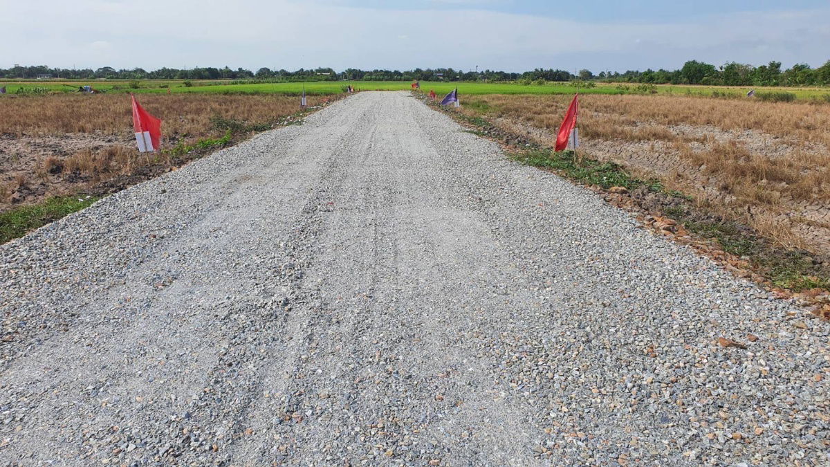 picture Cheapest in Khun Si Sai Noi, Nonthaburi, good investment, profitable, 59,000 baht per square wa, 3-phase water and electricity, near Big C 9 km, - 14/21