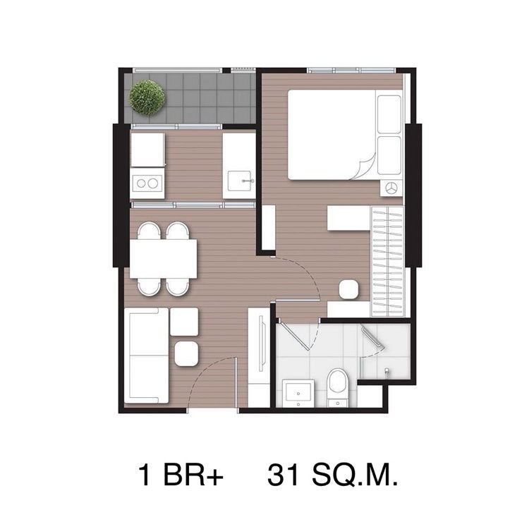 รูป [ให้เช่า] 𝗡𝘂𝗲 𝗖𝗼𝗻𝗻𝗲𝘅 𝗖𝗼𝗻𝗱𝗼 𝗗𝗼𝗻𝗺𝘂𝗲𝗻𝗴 (นิว คอนเน็กซ์ ดอนเมือง) ใกล้สนามบินดอนเมือง ใกล้รถไฟฟ้าสายสีเขียวและสีแดง - รูปที่ 6/12