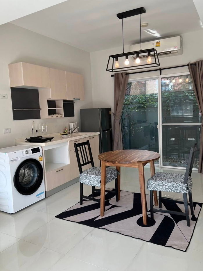 picture 🐶🐱 Special Price! Townhome for Rent Indy 2 Srinakarin (2 Bed 3 Bath) Small Pets Allowed ✅ Near BTS Srinakarin 🚉 Only 20,000 THB/Month - 3/6