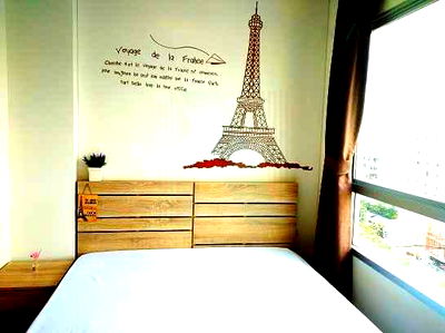 Condos for sale Soi On Nut (Sukhumvit 77) : For sell condo LUMPINI VILLE ONNUT 46 Building A1, Floor 8,1 bed room, Room size 22.00 sqm