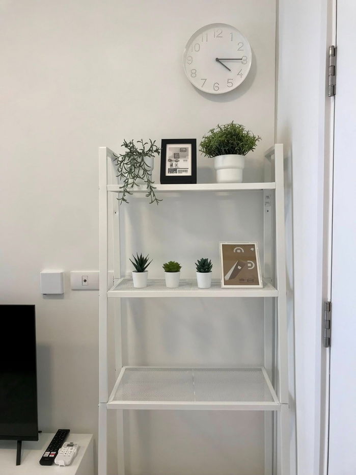 รูป ให้เช่าคอนโด พลัม รังสิต เฟรช ตึก A 26.77 ตร.ม.เฟอร์ครบ มีเครื่องซักผ้า ใกล้ ม.กรุงเทพ (TR1208) - รูปที่ 5/8