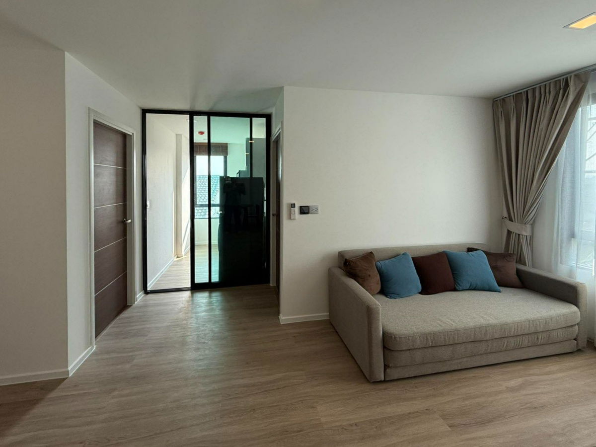 picture Condo for rent Atmoz Lat Phrao 71 (51 sq m.) 2 bedrooms, 1 bathroom, very new room. - 6/9
