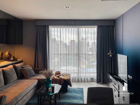 PM012982✨Flash Deal ✨ Rhythm Sukhumvit 42 ( 2Bed 2Bath 77.93SQM.) แต่งครบพร้อมอยู่ !! เพียง 53,000บาทต่อเดือน Tel.0981315848 @propmatch