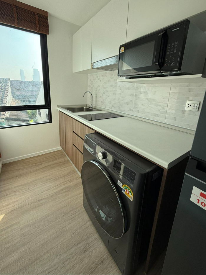 picture Condo for rent Atmoz Lat Phrao 71 (51 sq m.) 2 bedrooms, 1 bathroom, very new room. - 9/9