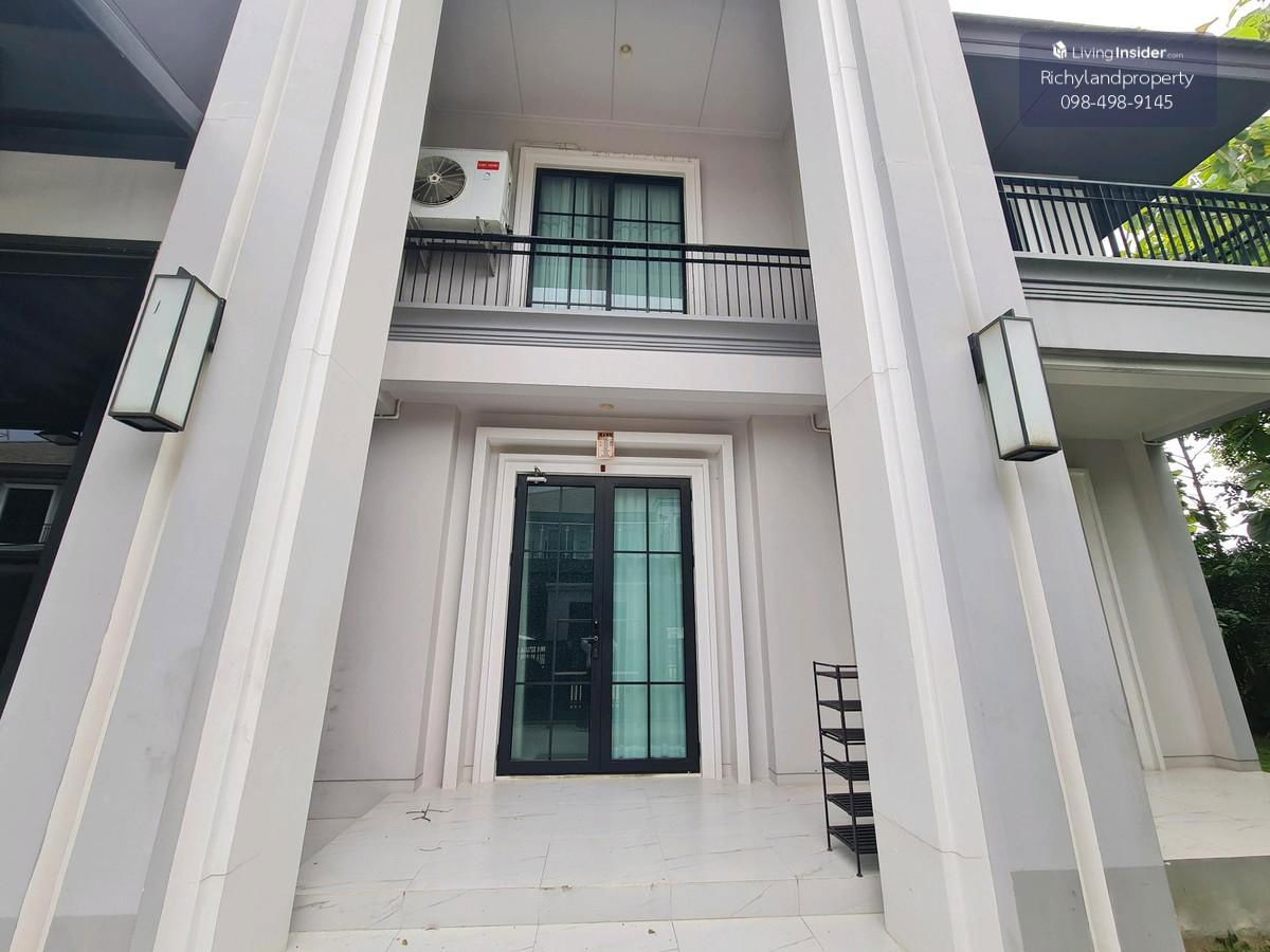 picture Single house for sale, Setthasiri Chaengwattana-Prachachuen 2, large house, corner unit, 122.5 sq m. - 25/32