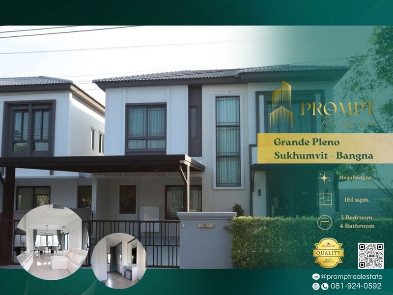 Houses for rent : GH01308 - Grande Pleno Sukhumvit - Bangna
